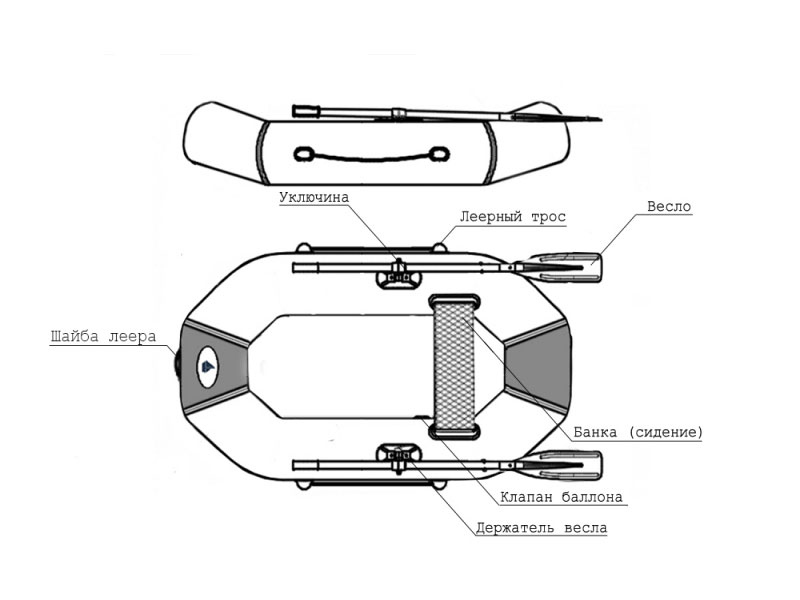 Лодка Big Boat ТАУ200